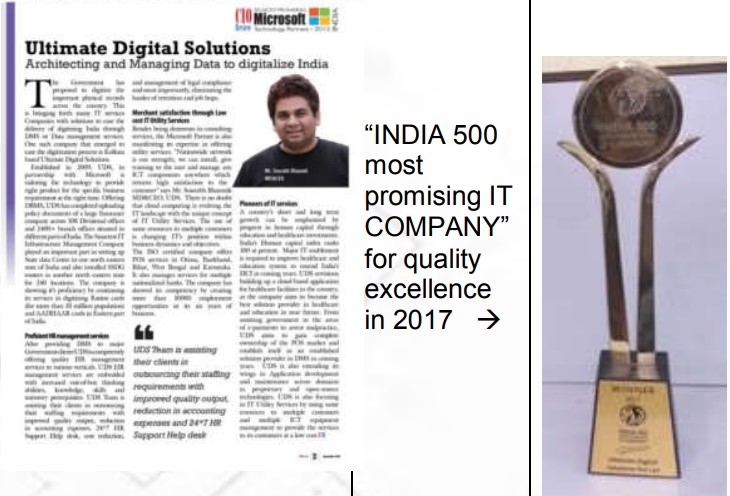 Top 20 Emerging Microsoft Partner Certificate